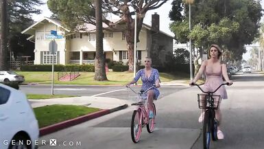 GenderX - Busty Riley Nixon Pounded By Casey Kisses Big Cock - 2 image