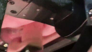 Marina rides the Monkey Rocker Love Glider fuck chair! - 2 image