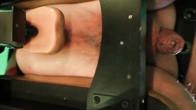 Marina rides the Monkey Rocker Love Glider fuck chair! - 5 image