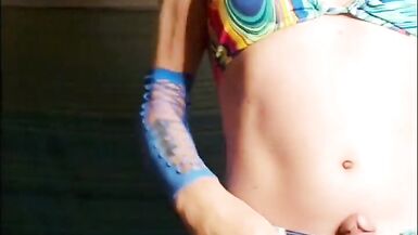 Final cumscene in my new bikini hard as hell and leaking cum - 9 image