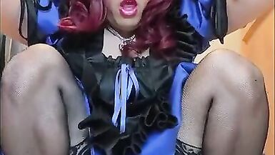 Sissy Candy fucking her dildos yet again - 14 image