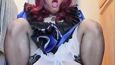 Sissy Candy fucking her dildos yet again - 2 image