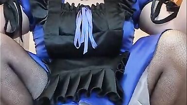 Sissy Candy fucking her dildos yet again - 5 image