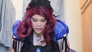 Sissy Candy fucking her dildos yet again - 9 image