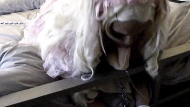 Sissy Candy fucked by her doll again, female domination - 15 image