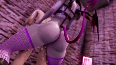 Futa Succubus juicy fucks guy in the ass - 15 image