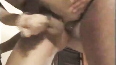 Blonde ts gets fucking on the floor - 15 image