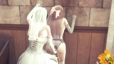 futa snow white fucks her bride - 6 image