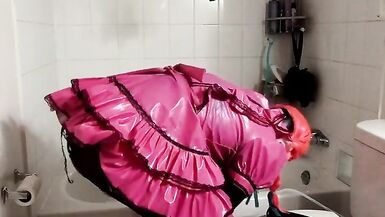 Sissy Maids Predicament Bondage Fun, Drink to Escape. - 2 image