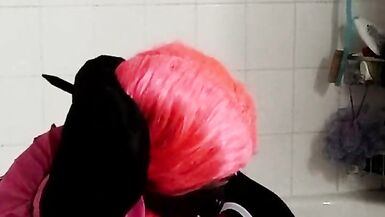 Sissy Maids Predicament Bondage Fun, Drink to Escape. - 3 image