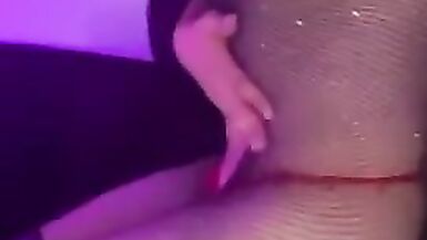 Beautiful Teen Sissy Shows off Gaping Hole w/ Anal Beads - 10 image