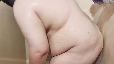 Big tittied sissy lingerie strip and dildo fuck - 12 image