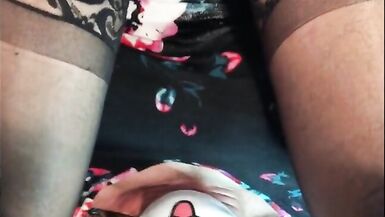 Femboy CD Friday West piss and ass play - 11 image