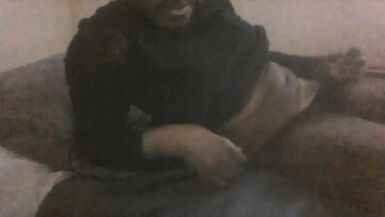 Ladyboy ShinAe Ahn with fleshlight masturbating and orgasm in bed with finish - 1 image