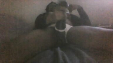 Ladyboy ShinAe Ahn with fleshlight masturbating and orgasm in bed with finish - 14 image