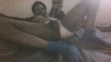 Ladyboy ShinAe Ahn with fleshlight masturbating and orgasm in bed with finish - 7 image