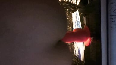 Having some fun with my dildo - 10 image