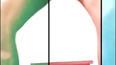 Fat shemale ass pounding with extreme anal ass insertion, shemale ass filled with giant dildo - 14 image