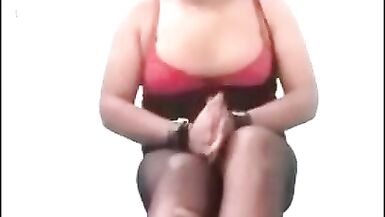 Fat shemale ass pounding with extreme anal ass insertion, shemale ass filled with giant dildo - 6 image