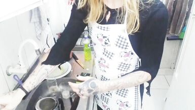 Sissy Aniya - Housewife Routine - 3 image