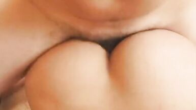 Horny shemale gets butt filled with stud's cock then sprayed with cum - 6 image