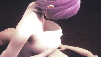 Hentai Uncensored 3D - Tanami x 2 Futanaris Boobjobs and threesome - 3 image