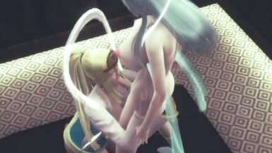 futa neko goddes fucks goddes - 4 image