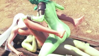 2 futas goblin fucks dark elf - 10 image