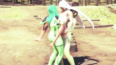 2 futas goblin fucks dark elf - 5 image