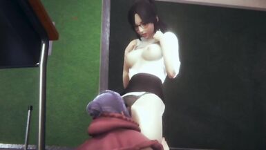 teacher fucked by futas - 5 image