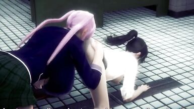 student fucks her teacher in pubblic bathroom - 4 image