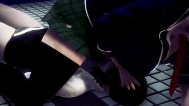 student fucks her teacher in pubblic bathroom - 6 image