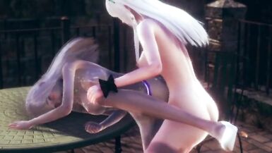 Futa Echinda fucks Emilia - 12 image