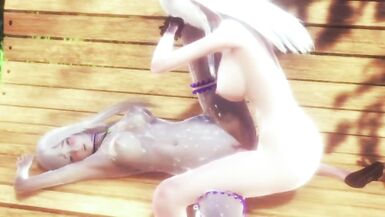 Futa Echinda fucks Emilia - 15 image