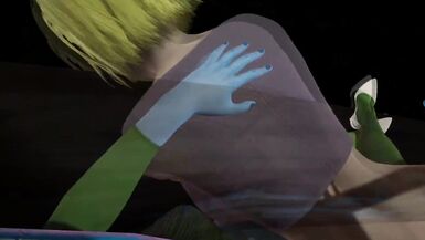 C18 is fucked for Vados futa femdom hard universe - 2 image