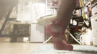 15 minutes of High heels trainings for Sissy Lilli - 12 image