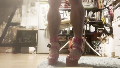 15 minutes of High heels trainings for Sissy Lilli - 13 image