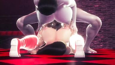 wonder woman is facked by lady dimitrescu - 13 image