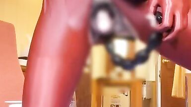 splash over pee. hentai Japanese - 4 image