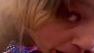 Trans girl sucks straight BBC! He cums in my mouth and I swallow! - 15 image