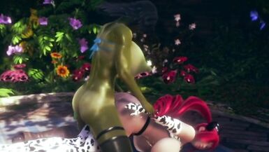 futa goblin fucks a cow girl - 10 image