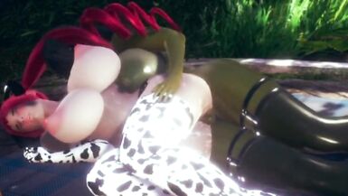 futa goblin fucks a cow girl - 13 image