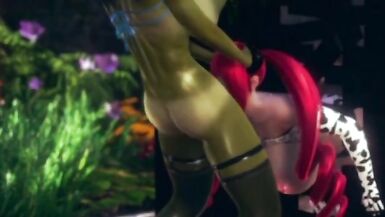 futa goblin fucks a cow girl - 3 image