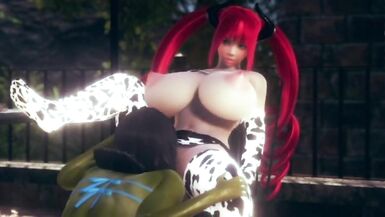 futa goblin fucks a cow girl - 6 image