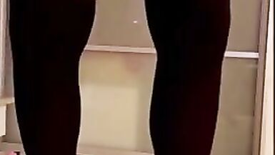 Sissy femboy cd tv Femdom Shemale Masturbation High Heels Red dress big tits big ass - 13 image