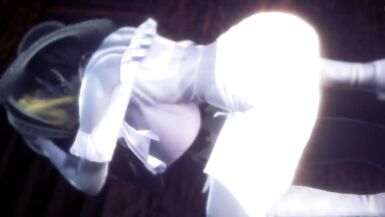 futa lady dimitrescu fucks her daughter Bela - 4 image