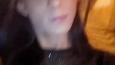 Compilation of Teenager transgender doing their work with clients - 10 image