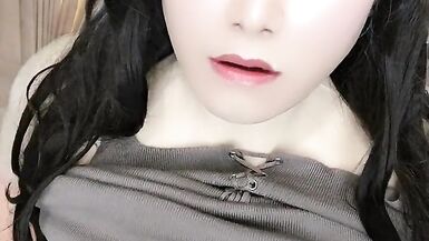 I am Dina!! welcome me back. Shemale ladyboy masturbation - 6 image