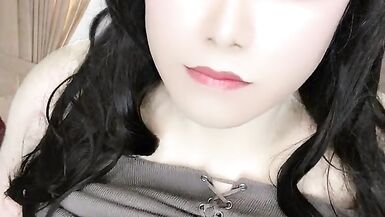 I am Dina!! welcome me back. Shemale ladyboy masturbation - 8 image