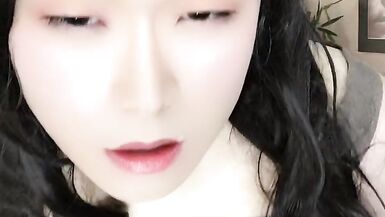 I am Dina!! welcome me back. Shemale ladyboy masturbation - 9 image